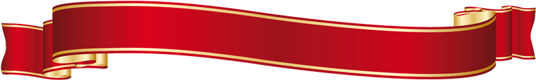 Red Banner Design Element PNG Image