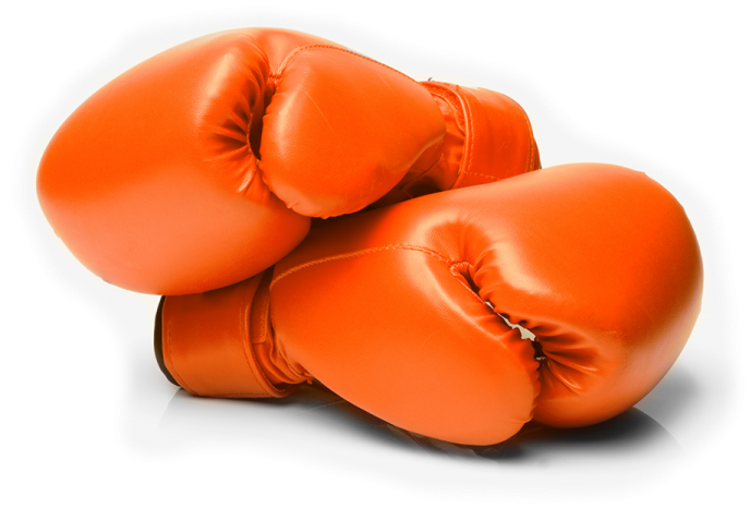 Red Boxing Gloves Pair PNG Image