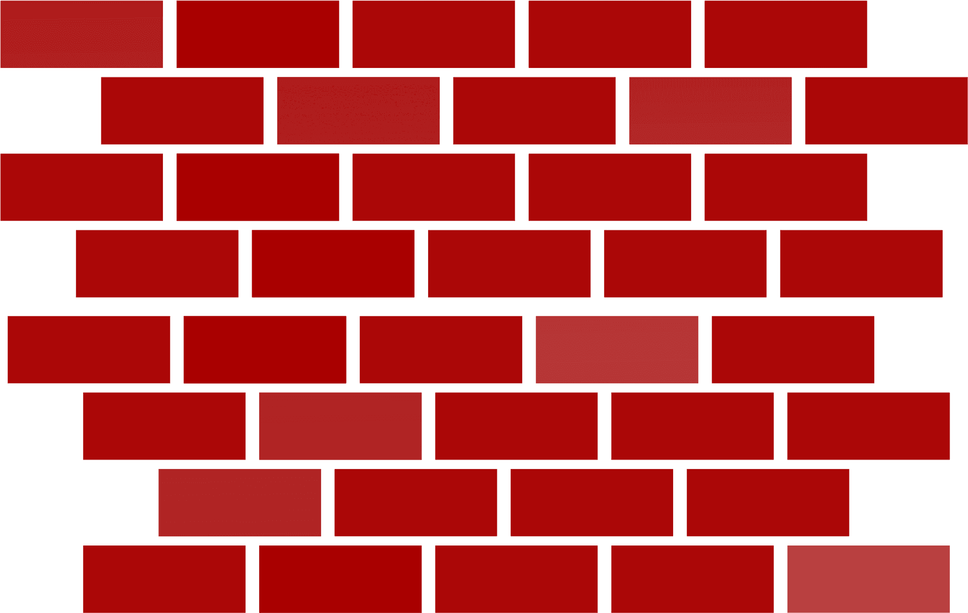 Red Brick Wall Pattern PNG Image