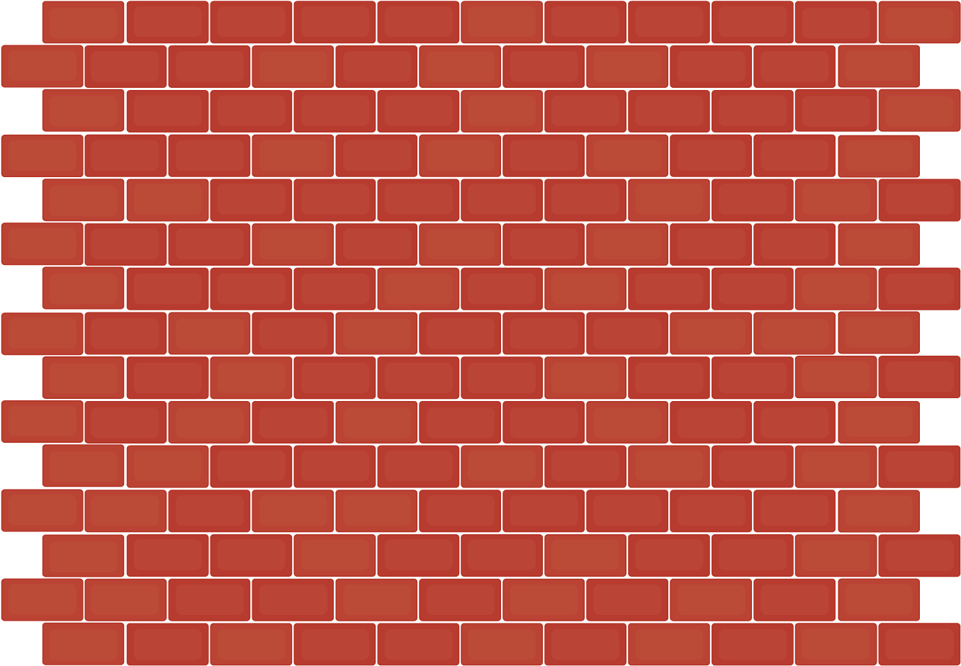 Red Brick Wall Texture PNG Image