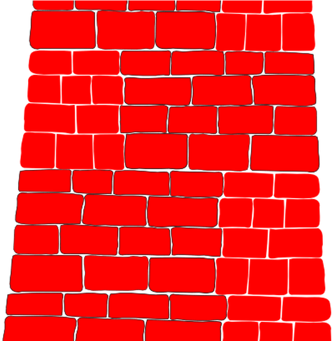 Red Brick Wall Texture PNG Image