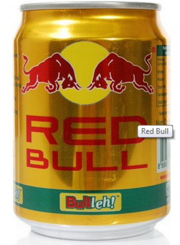 Red Bull Energy Drink Can PNG Image