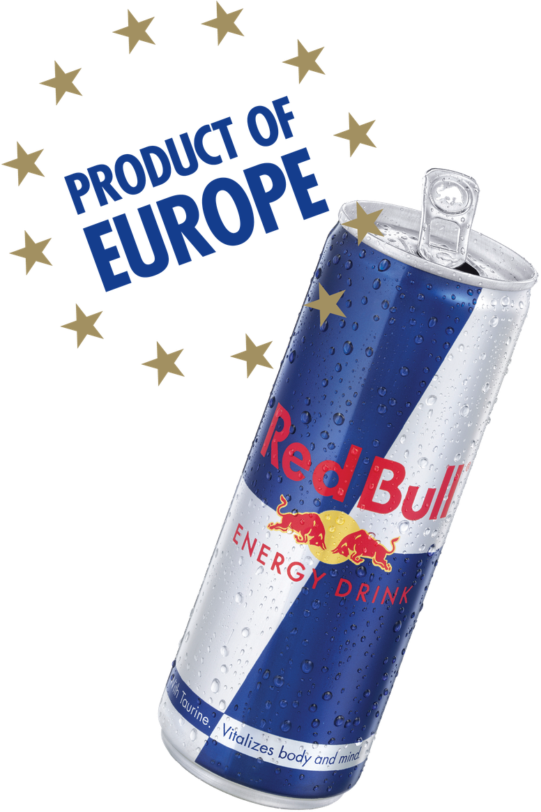 Red Bull Energy Drink European Origin PNG Image