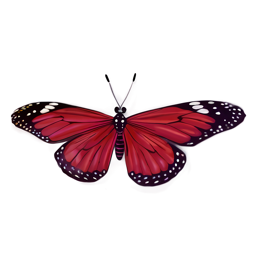 Red Butterfly Emoji Png 69 PNG Image