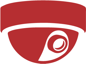 Red C C T V Camera Icon PNG Image