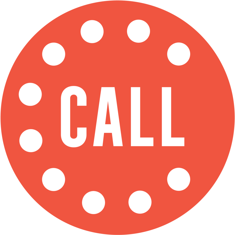 Red Call Button Icon PNG Image