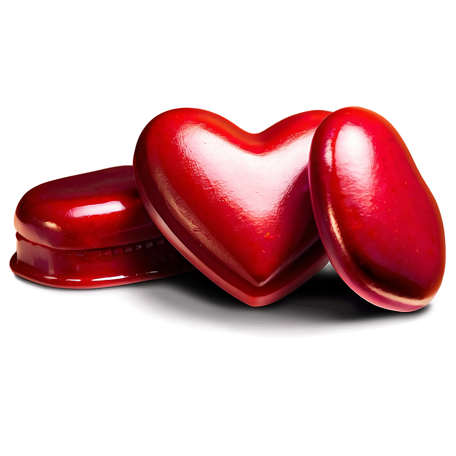 Red Candy Heart Png 06122024 PNG Image