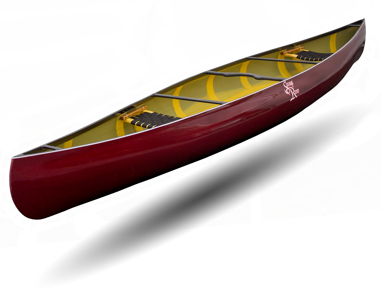 Red Canoe Transparent Background PNG Image