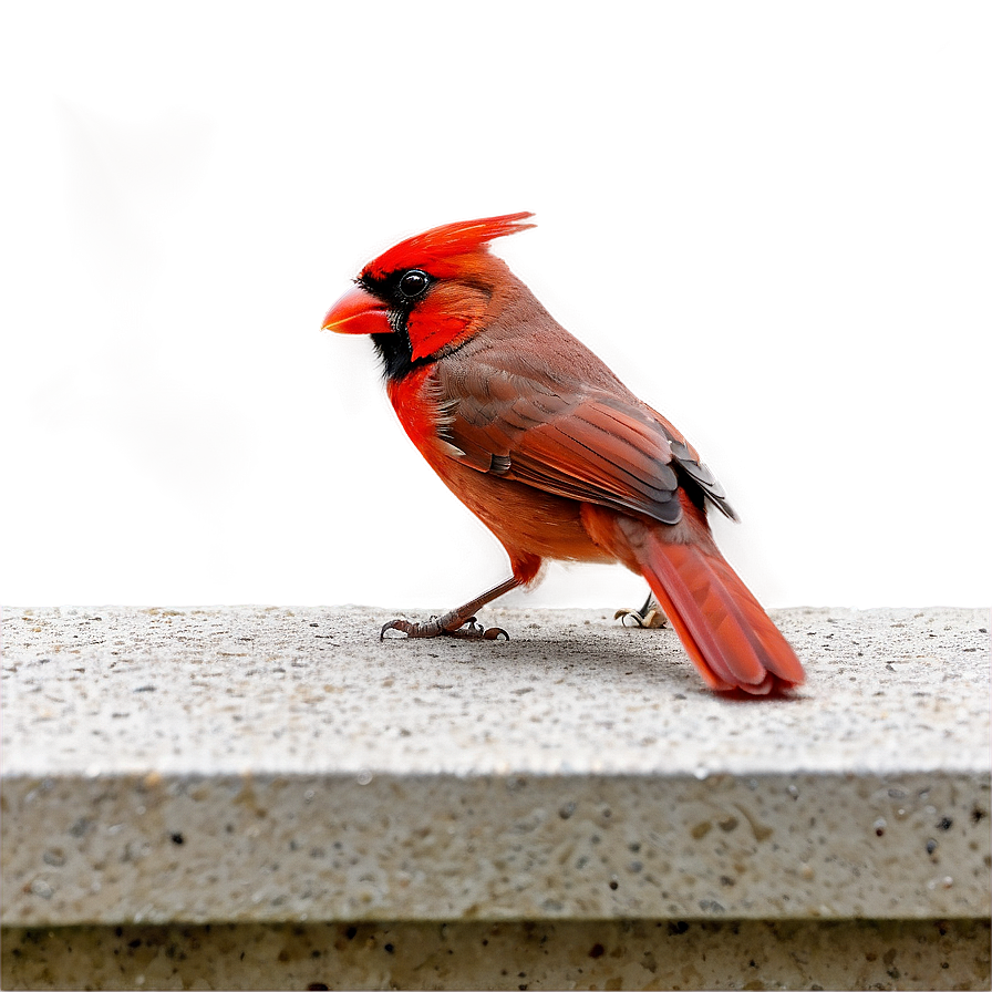 Red Cardinal Mating Png Mtr PNG Image