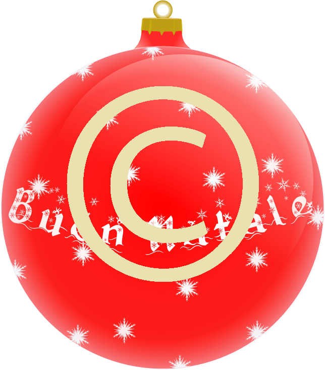 Red Christmas Ornament Vector PNG Image