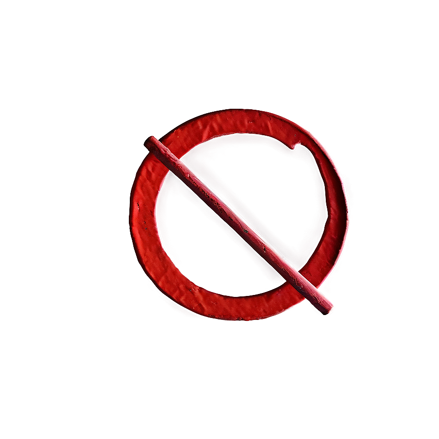 Red Circle For Forbidden Sign Png 76 PNG Image