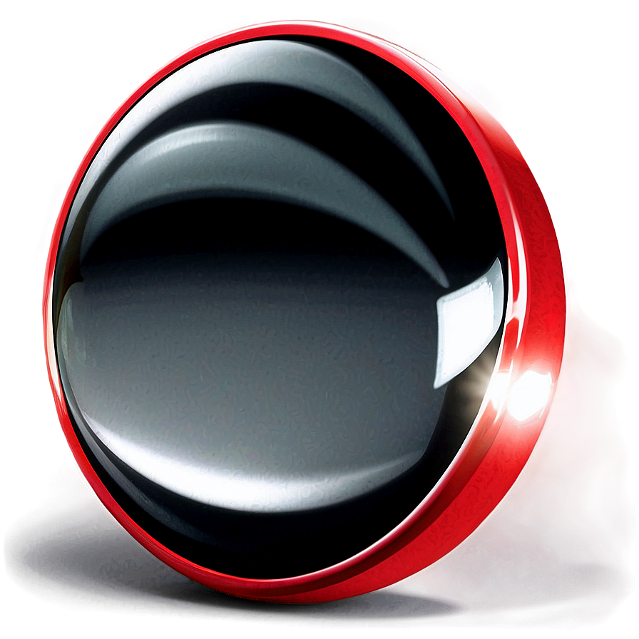 Red Circle With Gloss Effect Png 53 PNG Image