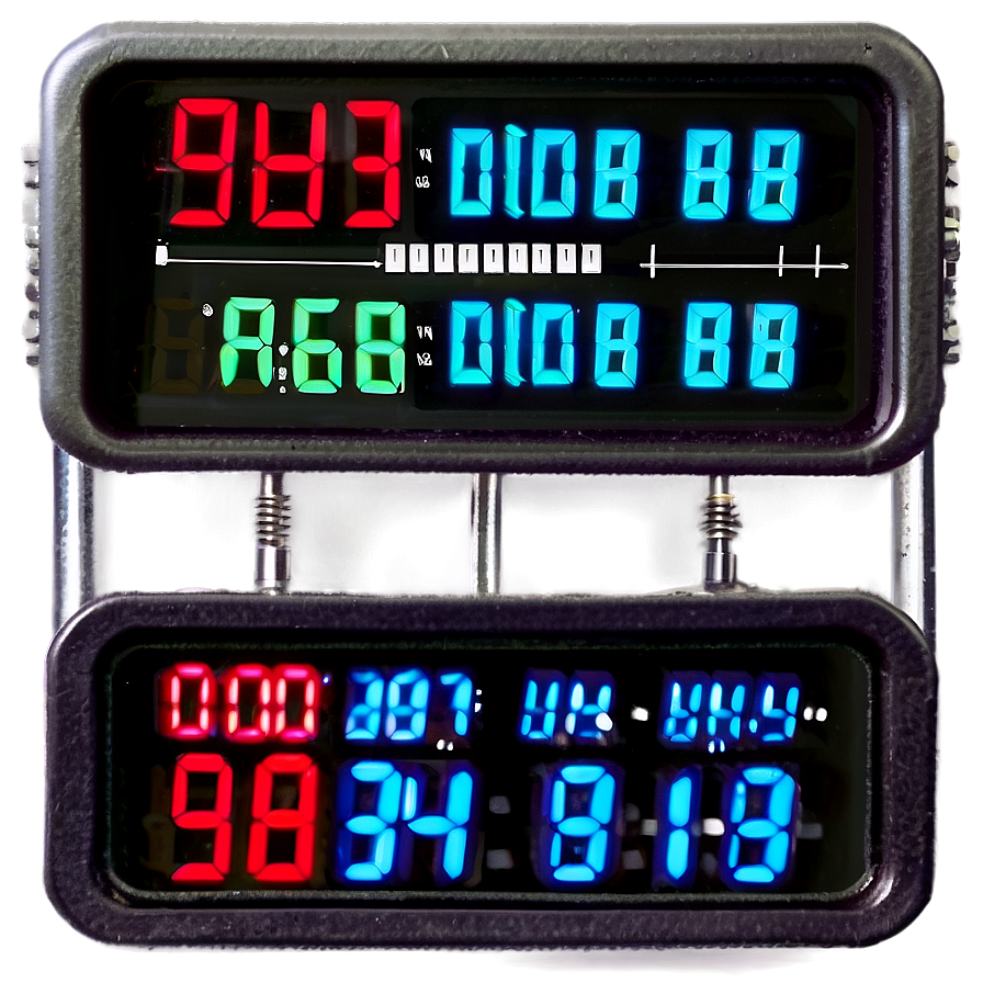 Red Countdown Timer Png Lnk PNG Image