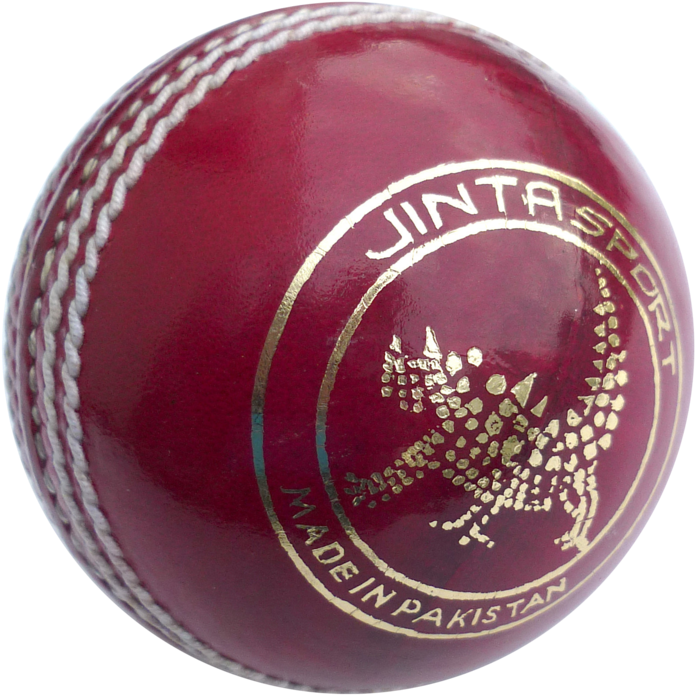 Red Cricket Ball Jin Sport Brand PNG Image