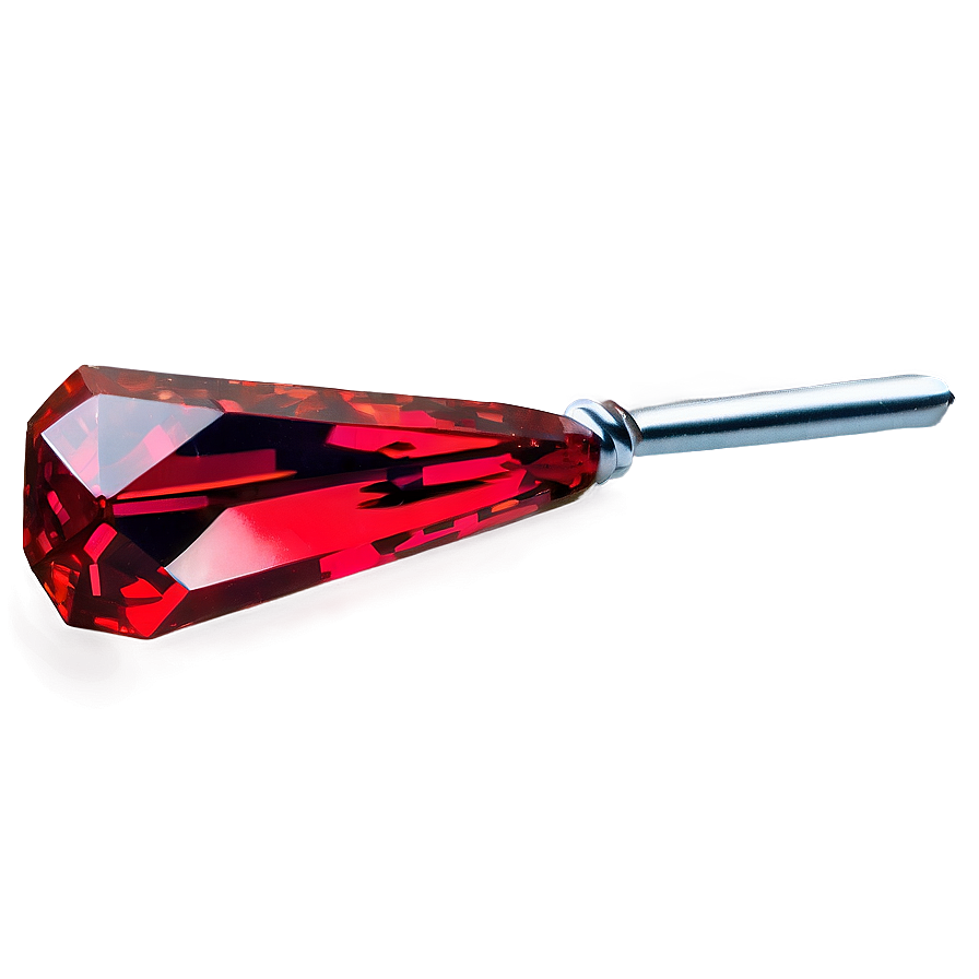 Red Crystal A PNG Image