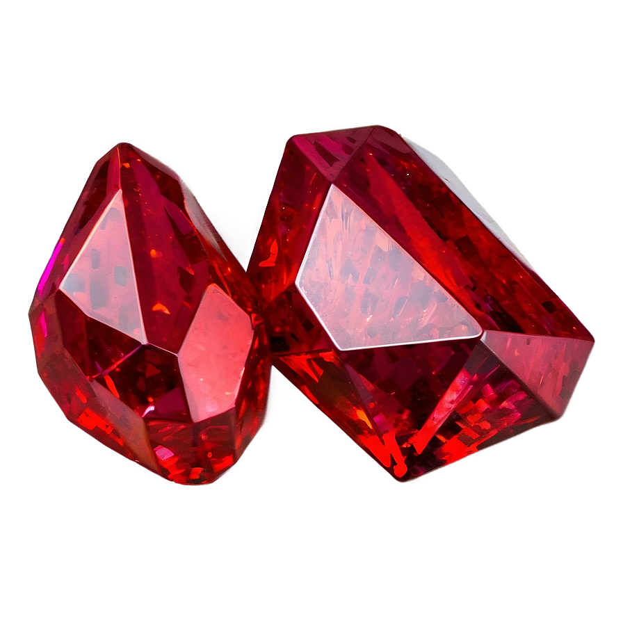 Red Crystal B PNG Image