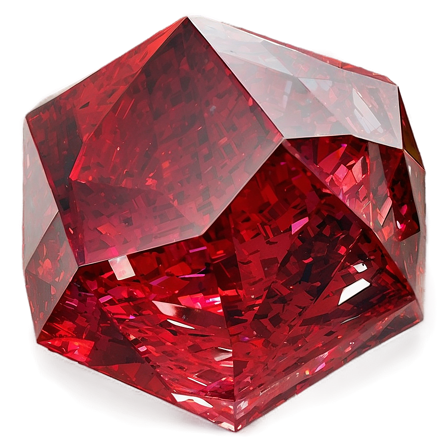 Red Crystal Background Png Dpu PNG Image