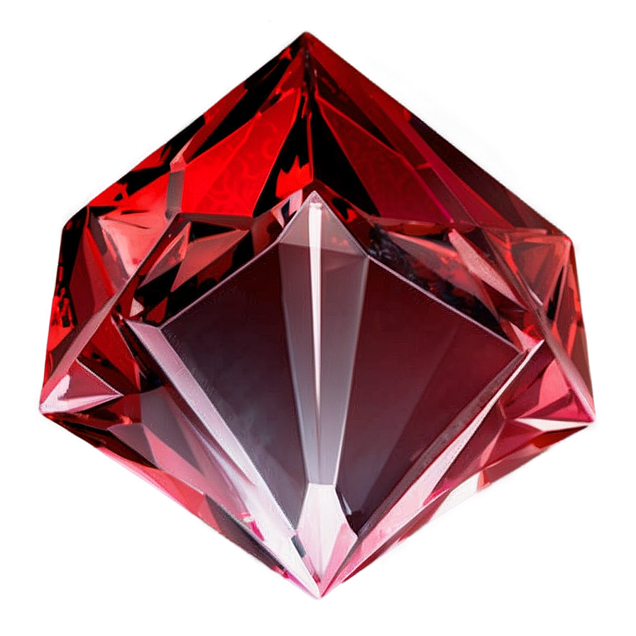 Red Crystal Background Png Jor PNG Image