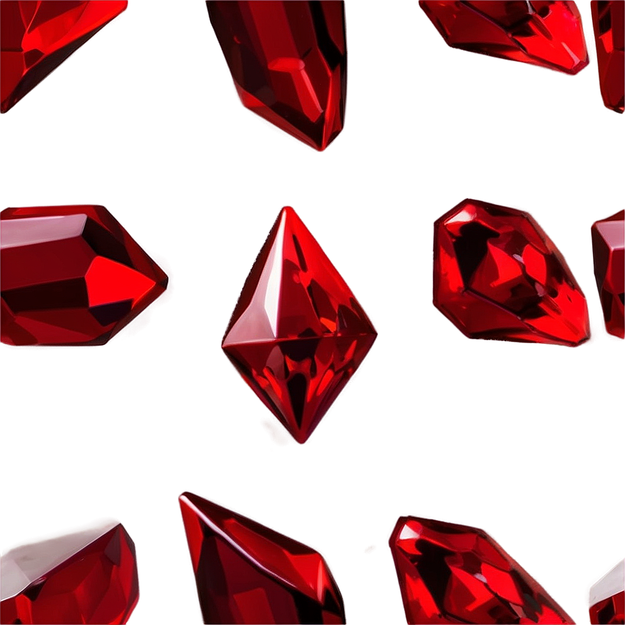 Red Crystal Gem Png 37 PNG Image