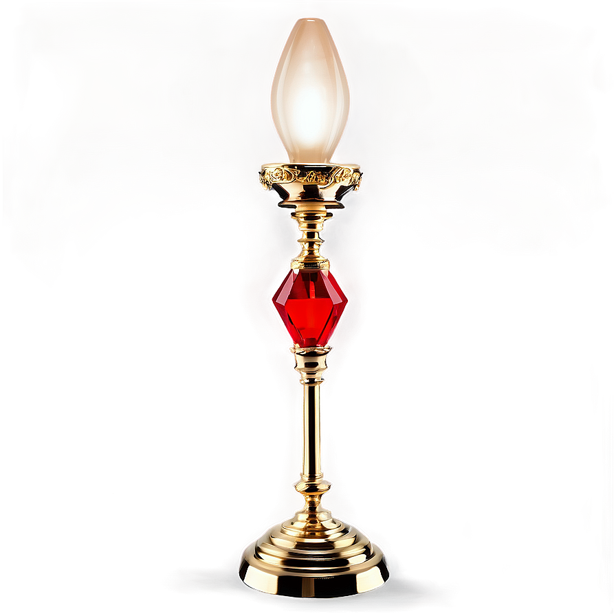 Red Crystal Lamp Png 06242024 PNG Image