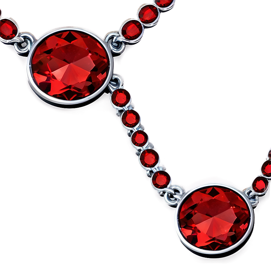 Red Crystal Necklace Png Uni71 PNG Image