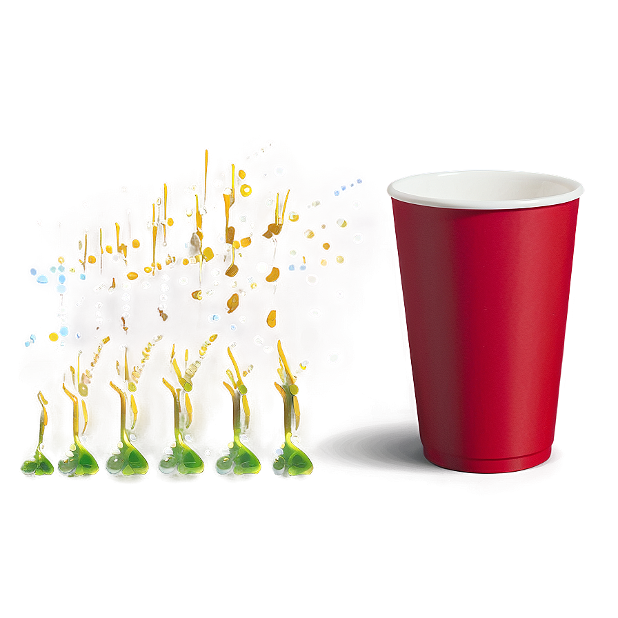 Red Cup Isolated Png Ahp PNG Image