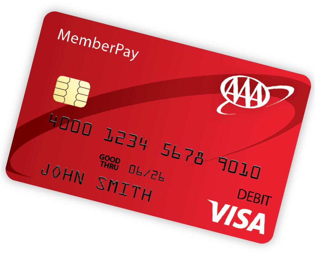 Red Debit Card Illustration PNG Image