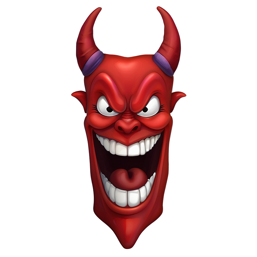 Red Devil Emoji Png Vqq5 PNG Image