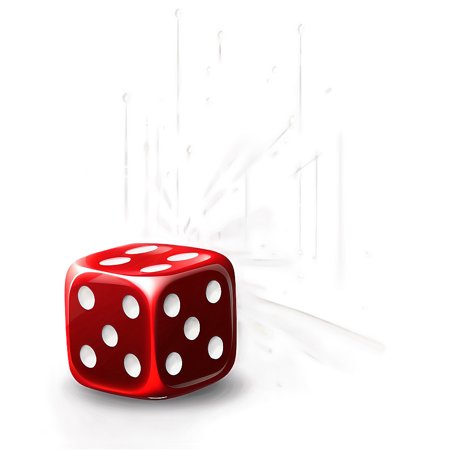 Red Dice B PNG Image