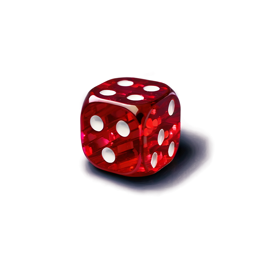 Red Dice Close-up Png 55 PNG Image