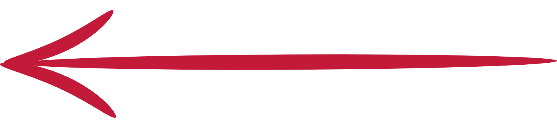 Red Directional Arrow PNG Image