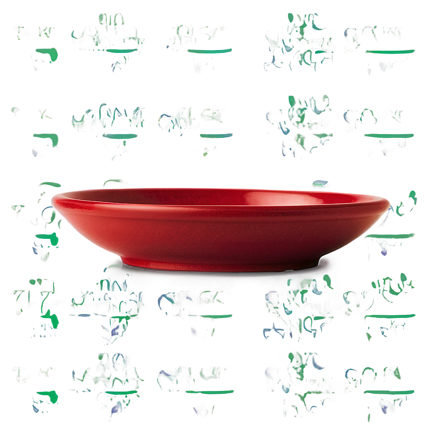 Red Dish Png Tya PNG Image