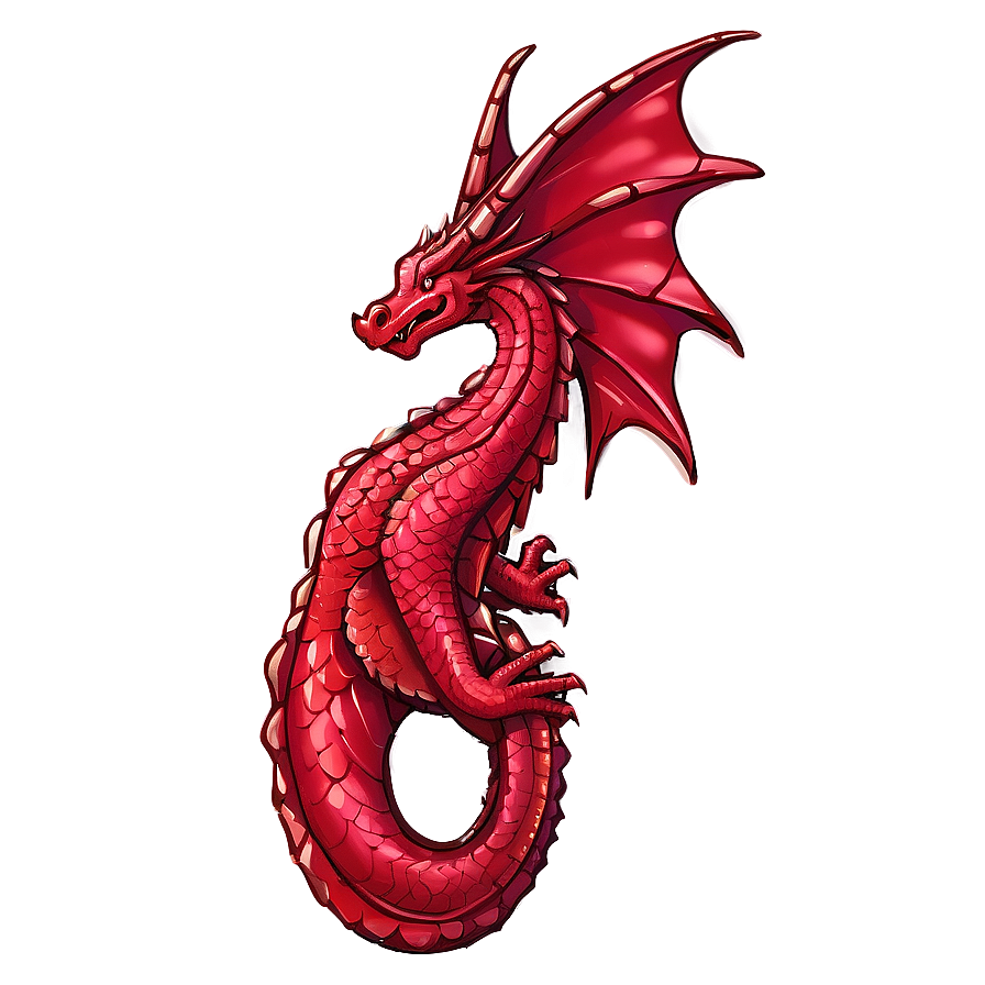 Red Dragon Clipart Png 06282024 PNG Image