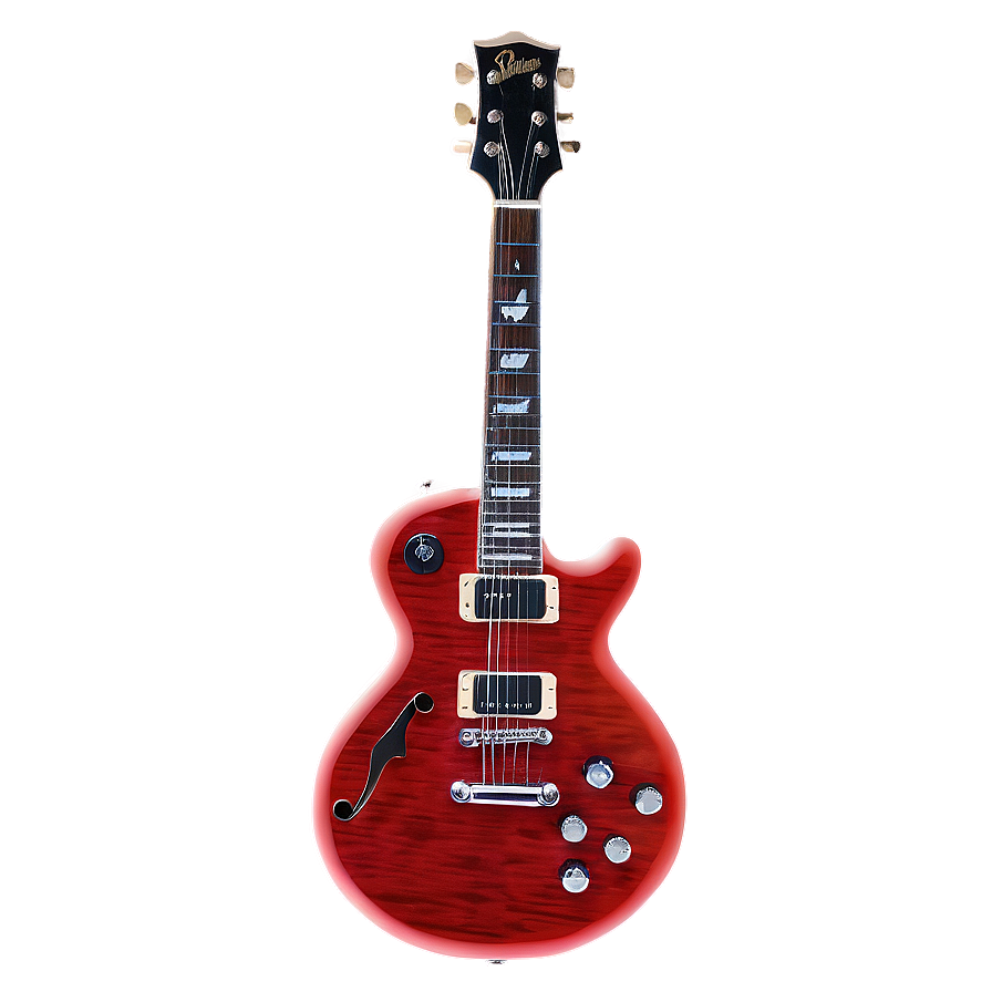 Red Electric Guitar Png 87 PNG Image