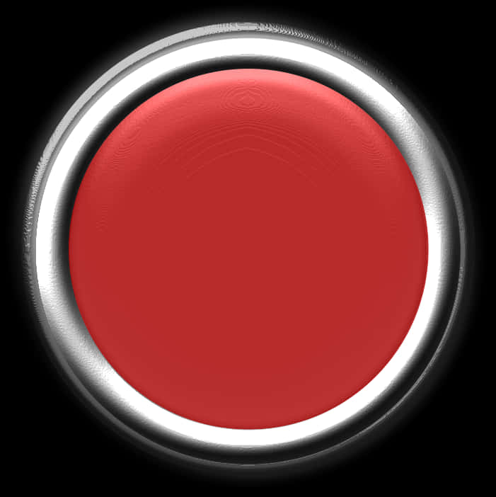 Red Emergency Button PNG Image