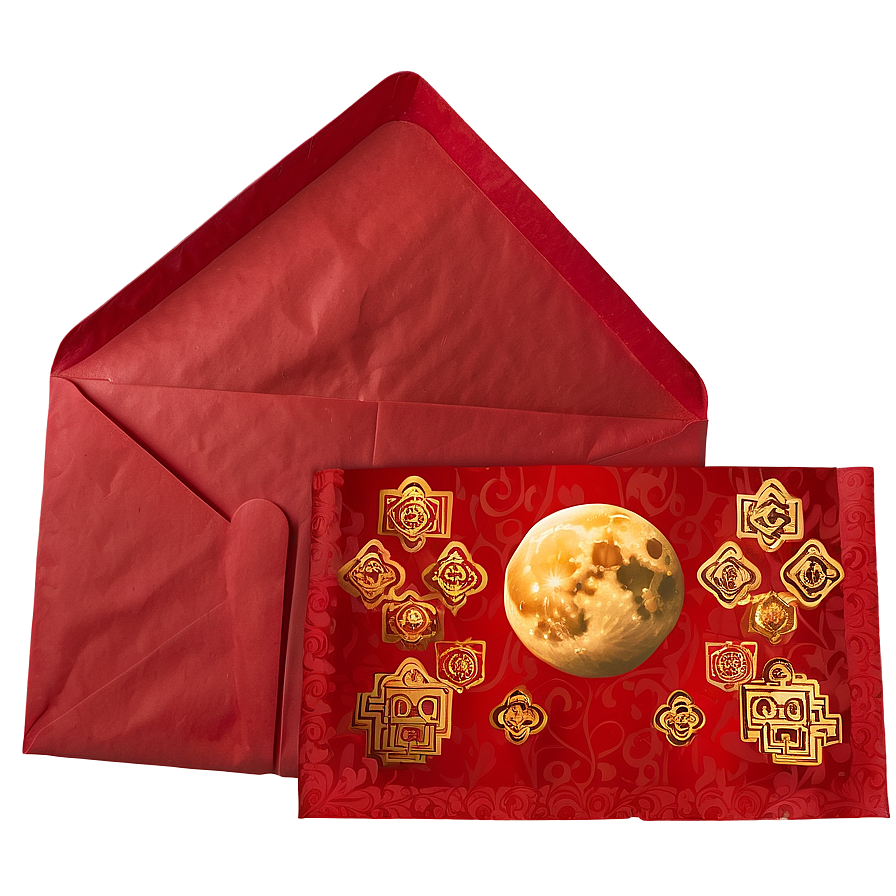 Red Envelope For Lunar Celebration Png 33 PNG Image