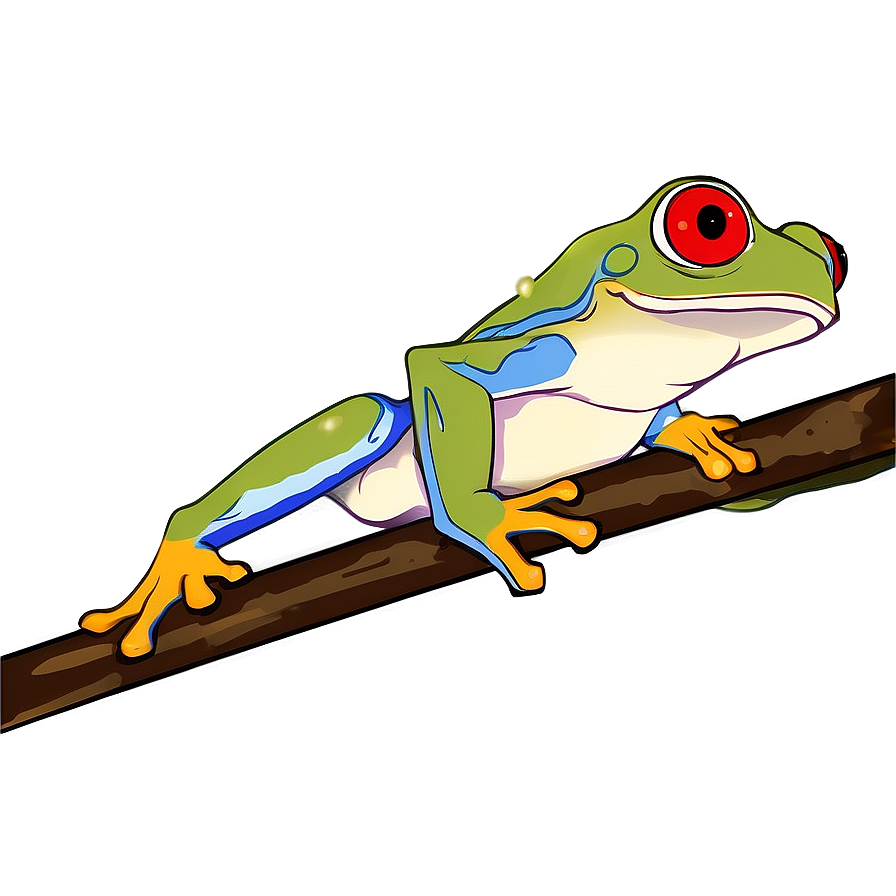 Red-eyed Tree Frog Png 05032024 PNG Image