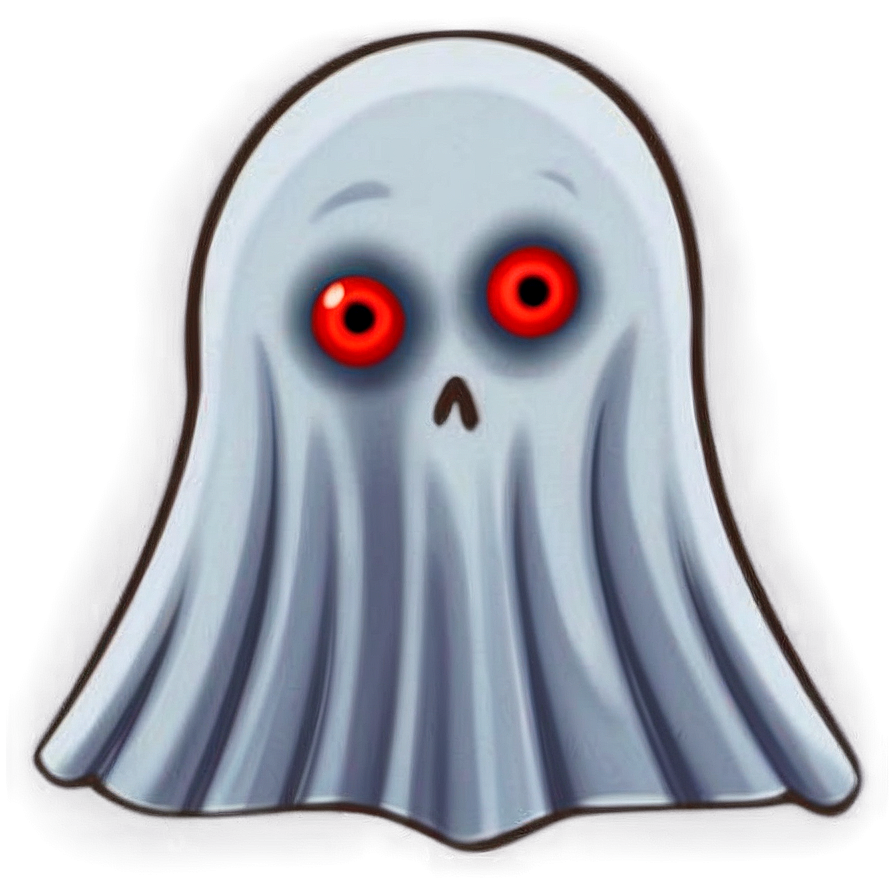 Red Eyes Ghost Png Kgd64 PNG Image