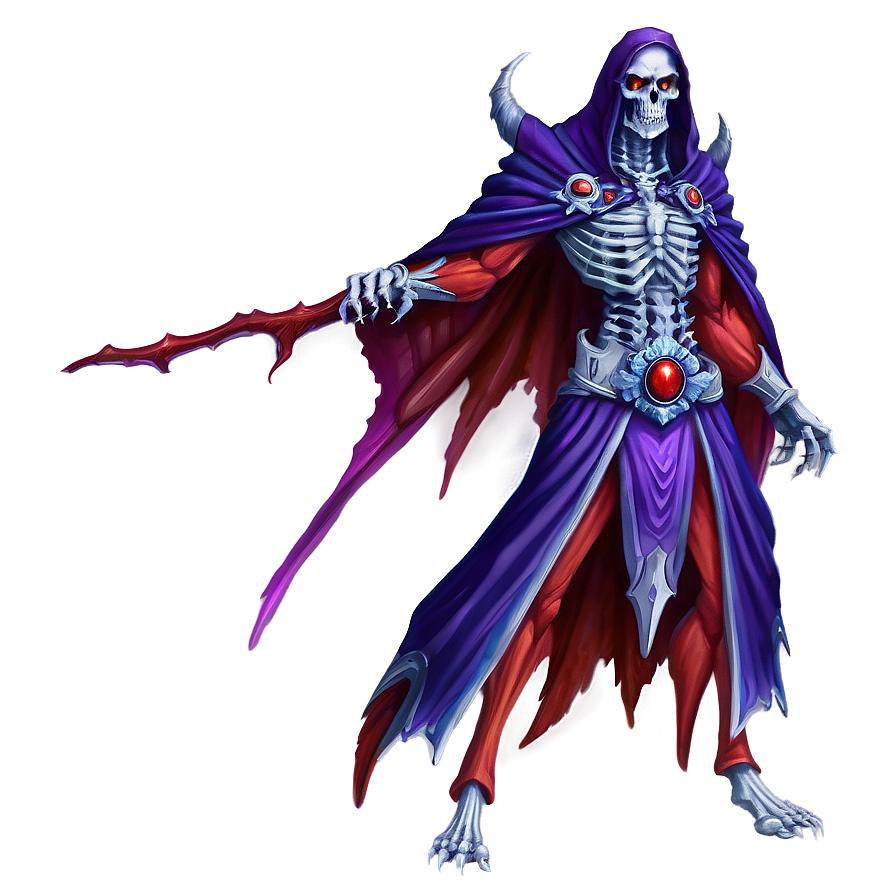 Red Eyes Lich Png 22 PNG Image