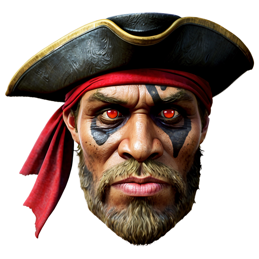 Red Eyes Pirate Png 62 PNG Image