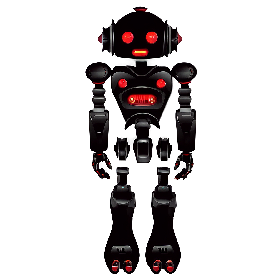 Red Eyes Robot Png 05252024 PNG Image