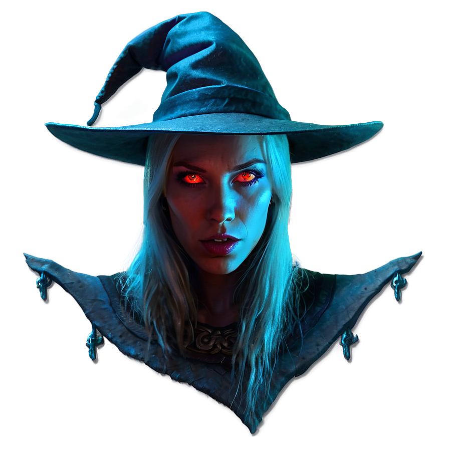 Red Eyes Witch Png 05252024 PNG Image