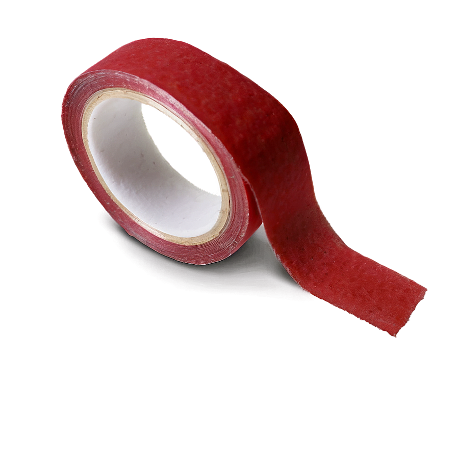 Red Fabric Tape Png 06132024 PNG Image