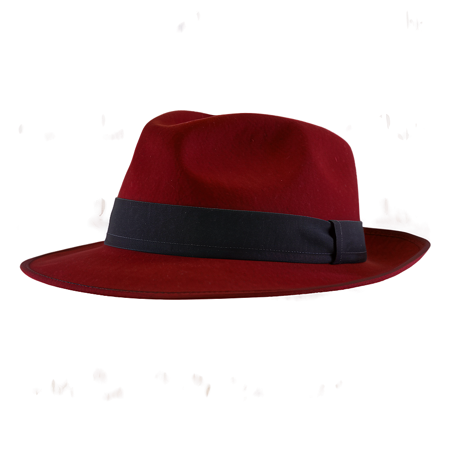 Red Fedora Png 05252024 PNG Image