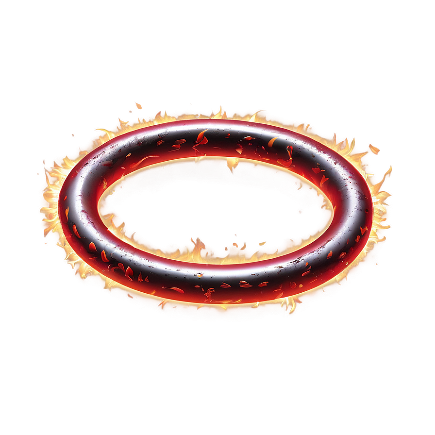 Red Fire Ring Effect Png 71 PNG Image