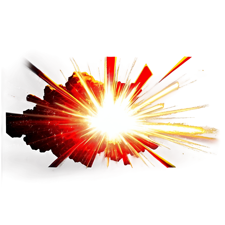 Red Flare Explosion Png 06122024 PNG Image