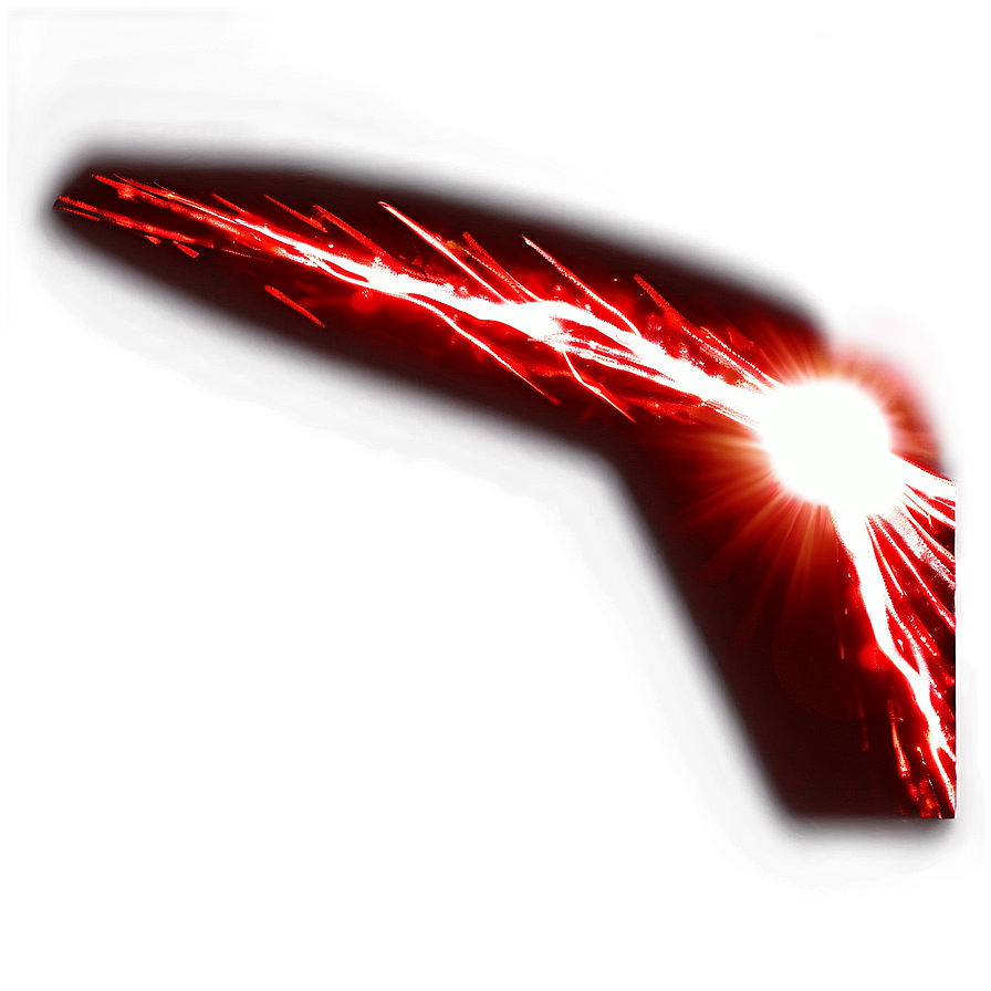 Red Flash Lens Flare Png 06122024 PNG Image