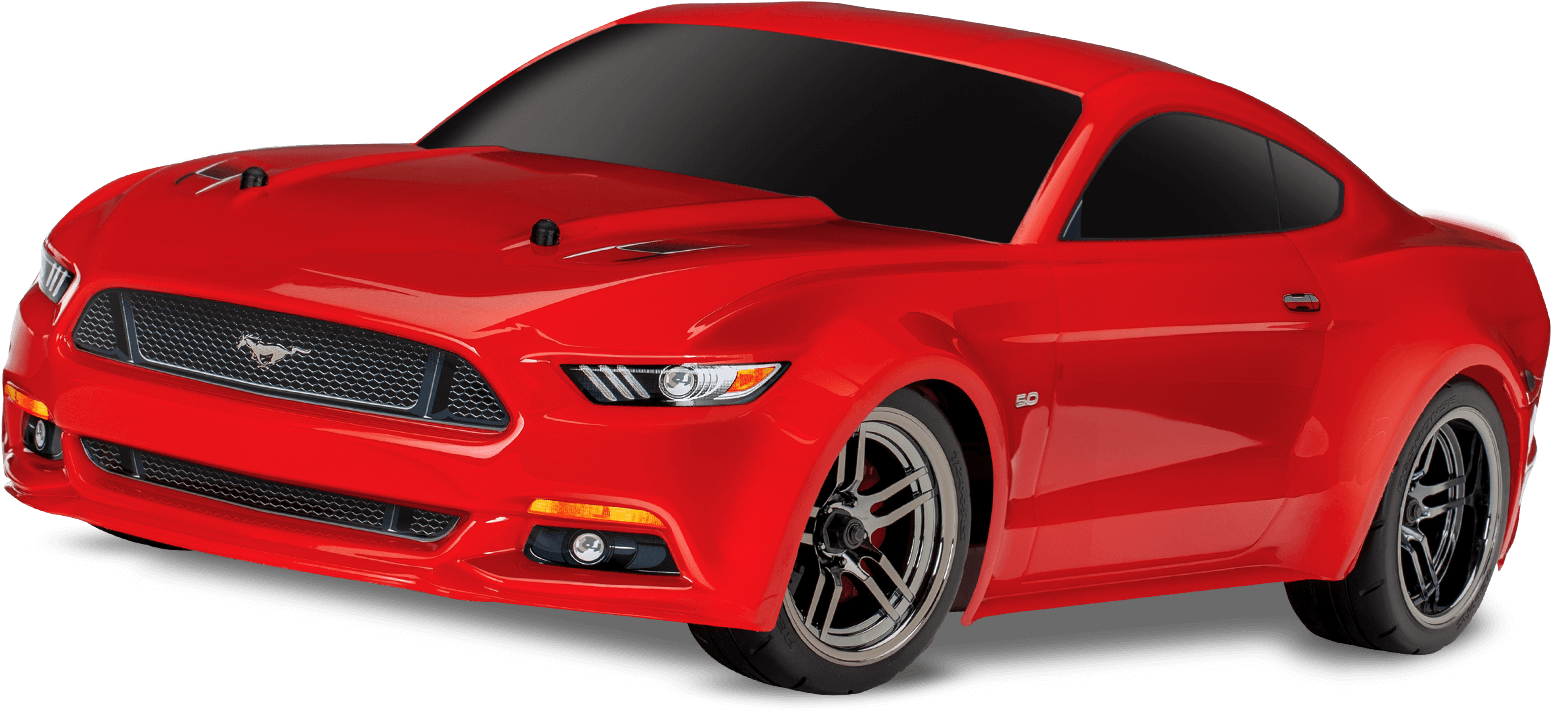 Red Ford Mustang G T Isolated PNG Image