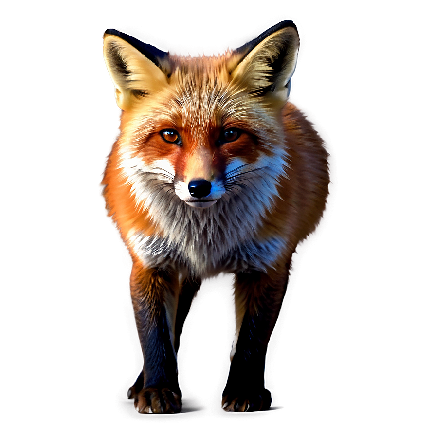 Red Fox Graphic Png Qxs6 PNG Image