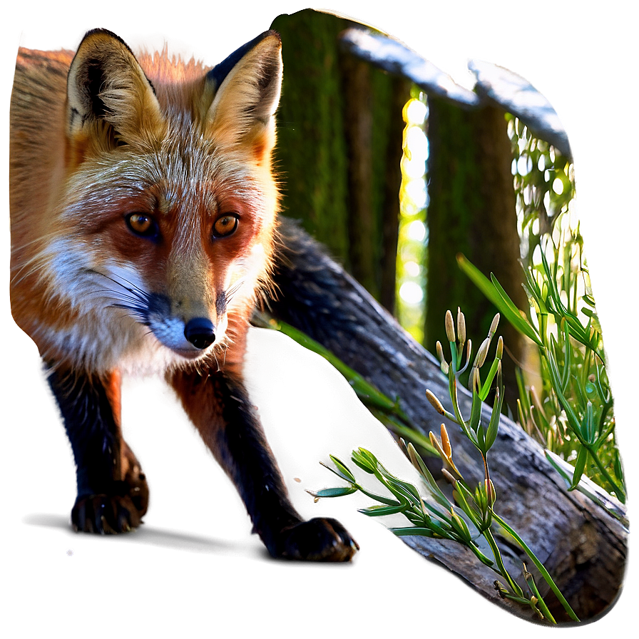 Red Fox In Daylight Png 06242024 PNG Image